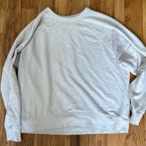 Oatmeal crew neck sweatshirt